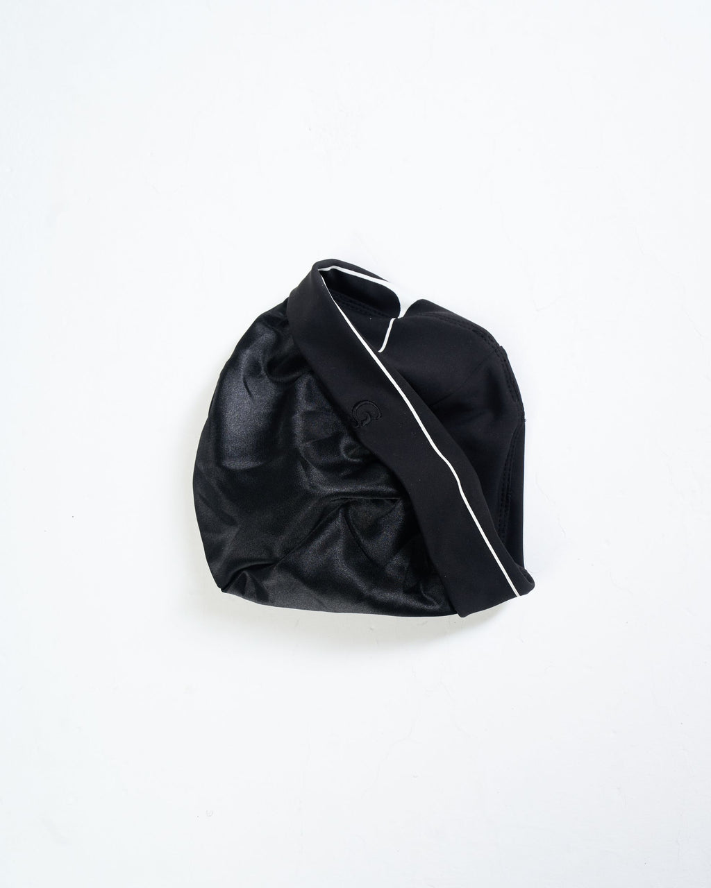 Satin-lined skull cap - Jet