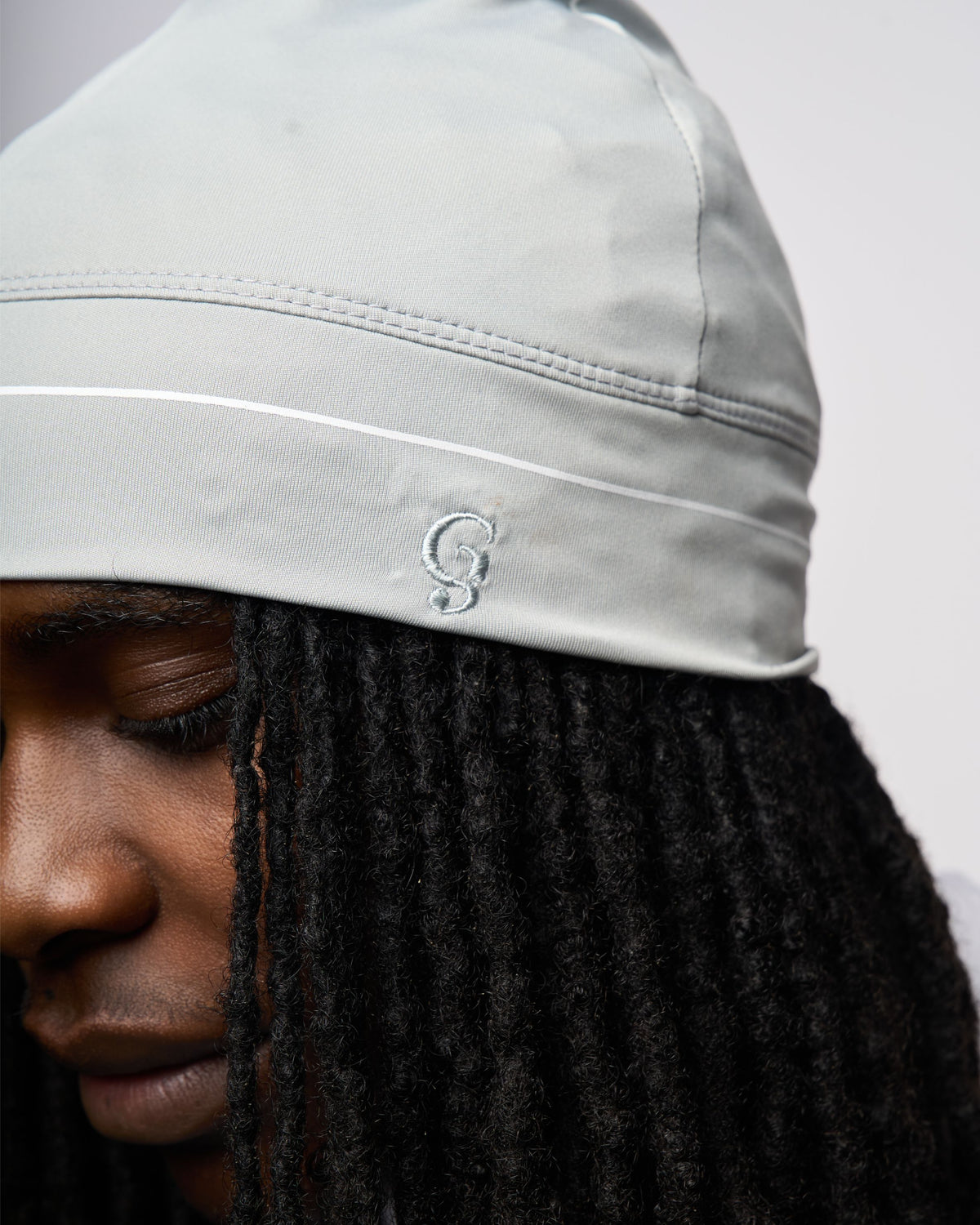 Satin-lined skull cap - Ash