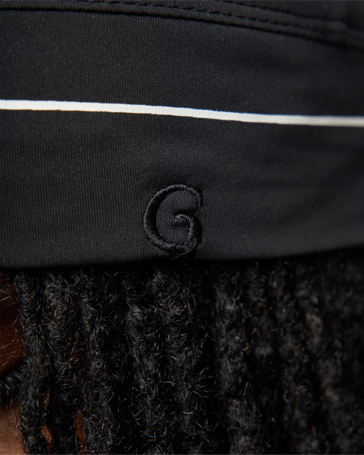 Satin-lined skull cap - Jet